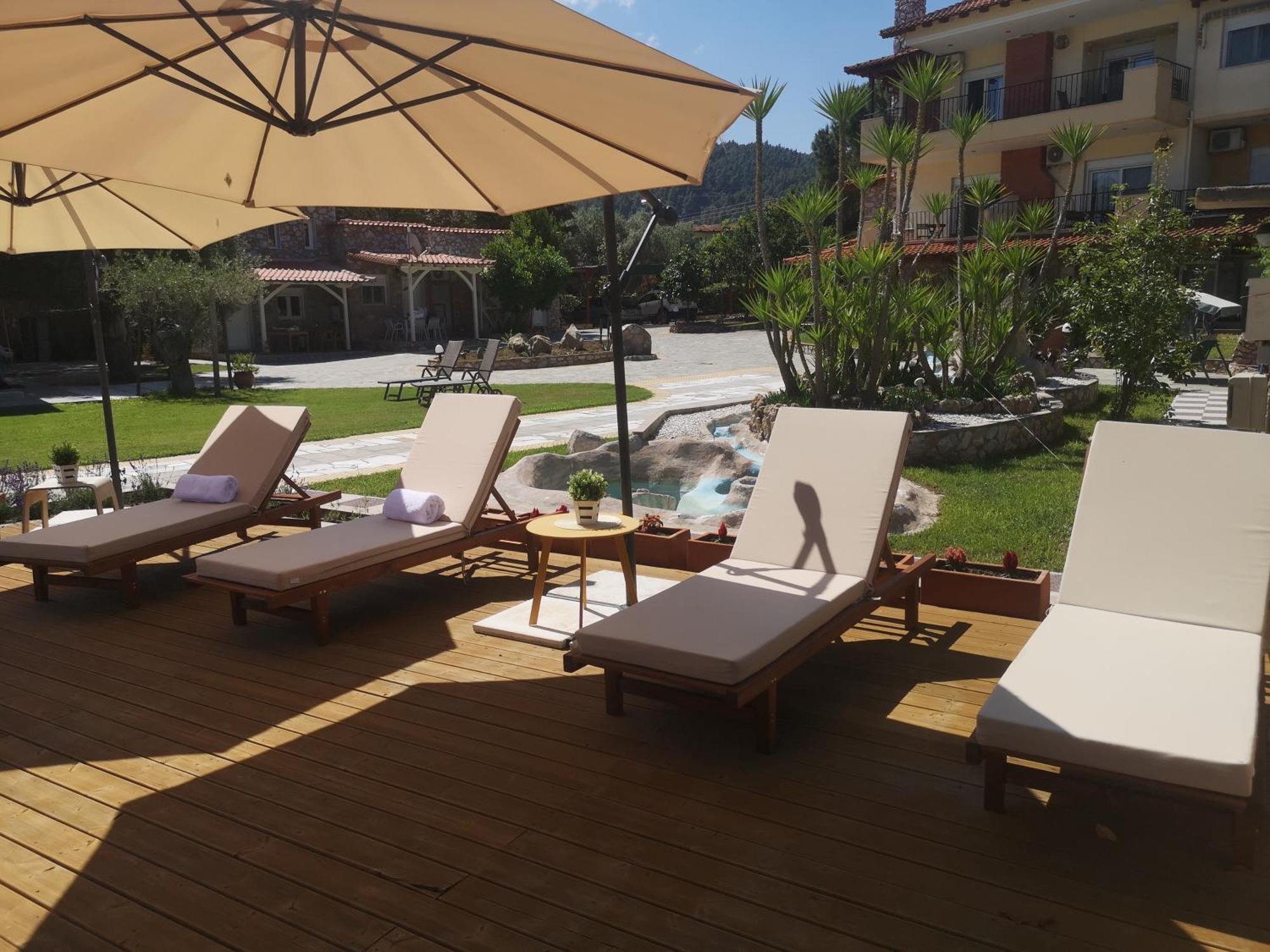 Makis Nest Apart-Hotel Vourvourou Bagian luar foto
